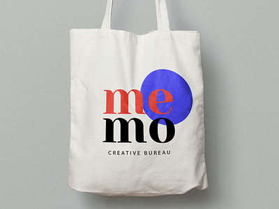 Tote bag for Memo creative bureau with its logo