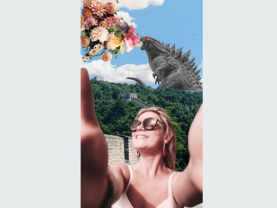 Best Selfie Collage collage collage maker collageart design digital illustration portrait poster print иллюстрация