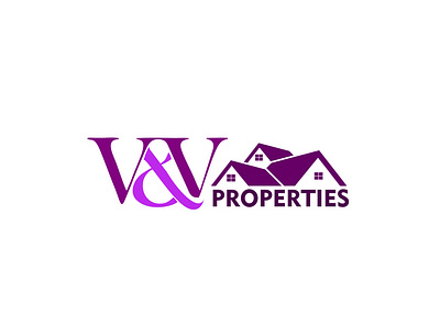 violet & violet properties brand branding branding design design logo logo design logo mock up designs logos logotype design ui