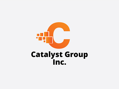 Catalyst Group Inc. Logo design branding c letter logo creative design flat design flatdesign gradient logo icon icon app lettermark logo design logodesign monogram monogram logo premade logo professional logo