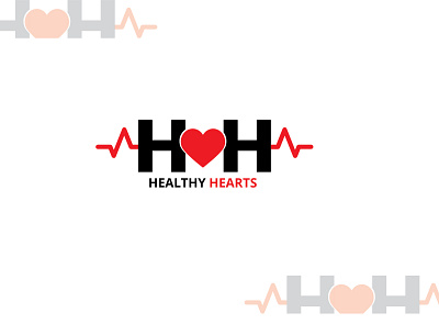 healthy heart logo app brand branding design creative creative logo illustration logo logo design logo design branding logo mock up designs logodesign logotype design minimal minimalist logo monogram monogram logo