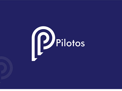 pilotos logo brand branding branding design illustration logo logo design logo mock up designs logos logotype design monogram