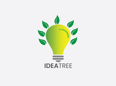 idea tree logo brand branding branding design flat design illustration logo logo design logo design branding logo mock up designs logos logotype design