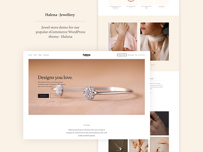 Jewellery  Demo | Halena - Minimal & Modern eCommerce Theme