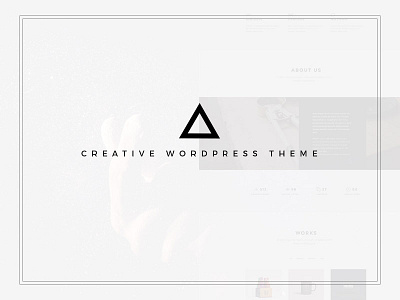 Candy WordPress Theme clean onepage personal web wordpress