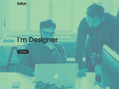Fortun | Multi-Concept WordPress Theme agency portfolio business template company website creative theme modern website template personal site startup