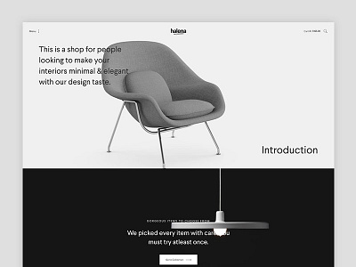 Halena - Minimal & Modern eCommerce WordPress Theme - Parallax ecommerce minimal modern shop themeforest web design website wordpress