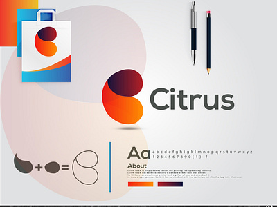 c modern logo | citrus