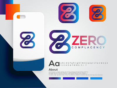 z letter logo mark | zero complacency logo design. abstract logo brand identity branding colorful creative logo design dribbble best shot eye catching hira logo designer logo logo design logo designer logo folio 2021 logo mark logo trends 2021 logotype minimal modern logo z letter z letter logo