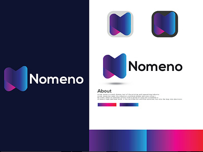 n modern logo design