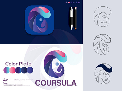 Premium Vector | Abstract gradient c letter logo design| c mode abstract logo brand identity branding c letter c letter logo c letter mark logo c modern letter logo creative logo eye catching hira a logo designer icon logo logo designer logo folio 2021 logo trends 2021 logos minimal modern logo premium vector