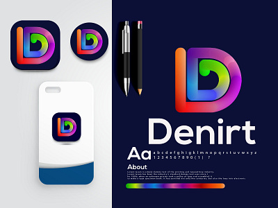 d letter logo design | modern logo 3d abstract logo brand identity branding colorfull logo creative logo d d letter logo d letter logo design d logo design eye catching gradient logo graphic design illustration logo minimal modern logo png logo vector