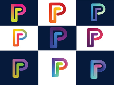 p letter logo design |  modern logo