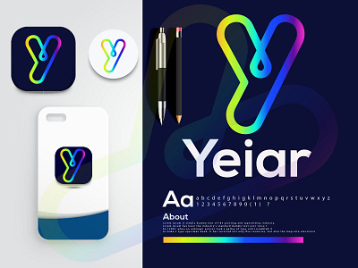 y letter logo mark |  modern logo