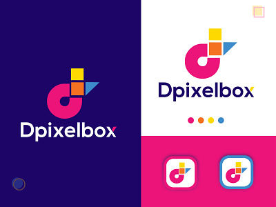 pixel modern  logo | modern logo