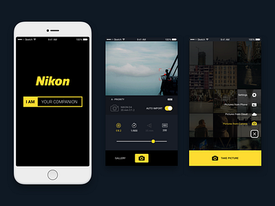 Nikon Companion mobile nikon remote ui ux