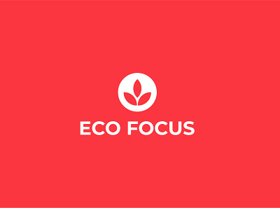 Eco Focus branding design icon illustration logo logodesign minimal planet logo retro ui web
