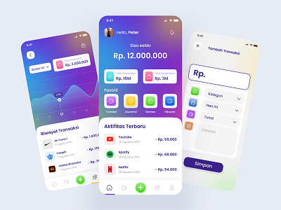 Finan - Finance Management App app bank app banking cash app finance finance app fintech invesment app mobile design mobile ui payments stocks user interface