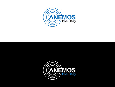 Anemos Consulting logo art branding design graphic design illustration illustrator logo vector