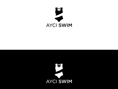 AYCI SWIM Logo art branding design graphic design illustration illustrator logo minimal typography vector