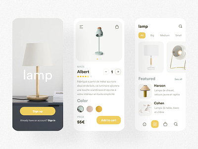 Lamp mobile app