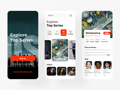 Explore Series app film films movie app movies streaming app top series