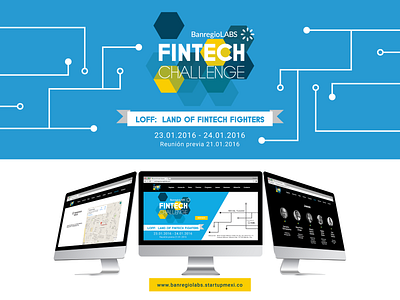 Fintech Challenge Hackathon - Website banregio branding design hackathon labs logo sum ui ux vector web web design