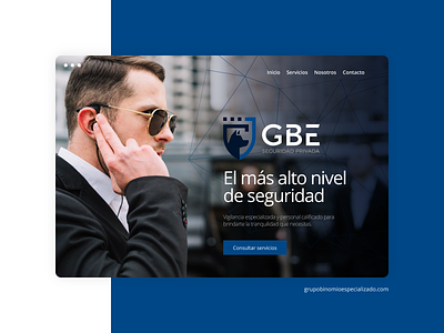 GBE - Website branding design security ui ux website