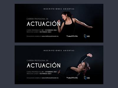 Acting Career - Campaign acting advertising design graphic design school theater