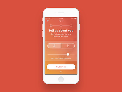 AnyUp Daily Competetive Workouts app branding design ios minimal onboarding ui ui ux wireframes