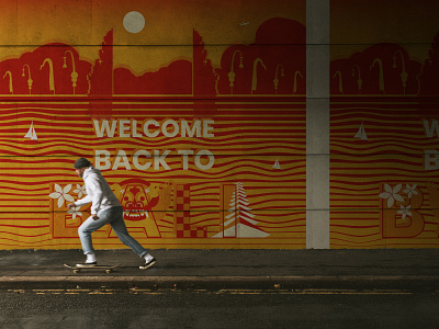 Mural - Welcome Back To Bali