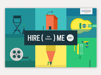 HIRE (the future) ME animator director dreamweaver free future gifs hire hireme job product design speaker web design