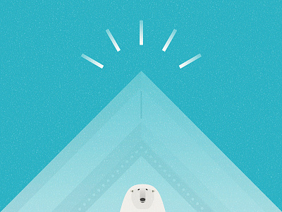 Polar Bear cold crop ibm ice iceburg illustration people for smarter cities polar bear