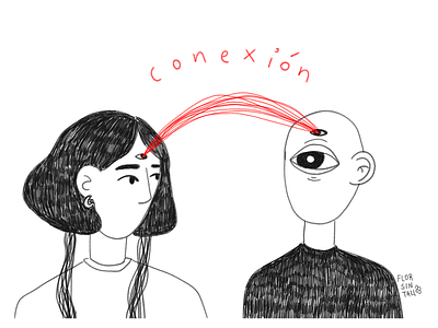 Let's connect / Conectemos digital draw digital illustration draw drawing illustration ilustracion