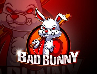 Bunny Gaming Logo branding bunny logo design esports logo gaming logo graphic design illustration logo mascot logo vector