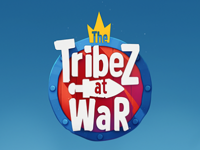 Tribez At War Game Logo branding design game logo graphic design illustration logo logo design typography ui vector