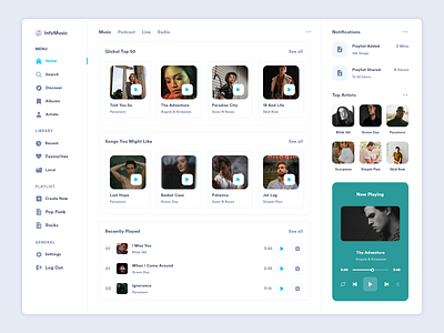 Music player design musicplayer ui ui design ui ux uiux ux web webdesign webui