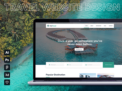 Travel web design