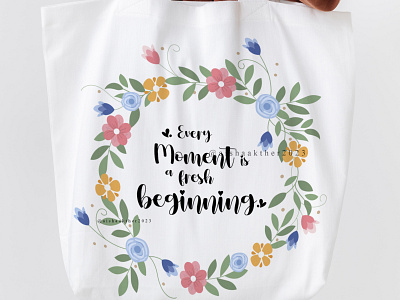 Tote Bag Design | CALLIGRAPHY