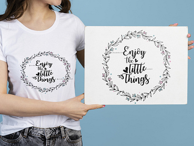 CALLIGRAPHY on tshirt | CALLIGRAPHY | Typography