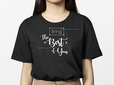 T-Shirt Design | CALLIGRAPHY | TYPOGRAPHY