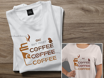 Coffee Lover T-Shirt Design | CALLIGRAPHY | TYPOGRAPHY