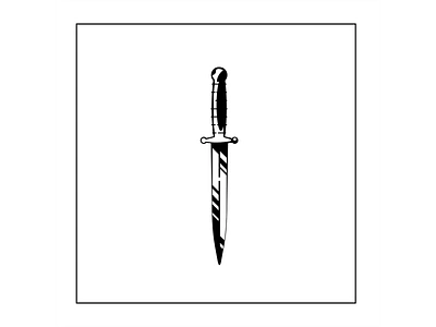 Dagger art design graphic design icon illustration illustrator logo minimal web