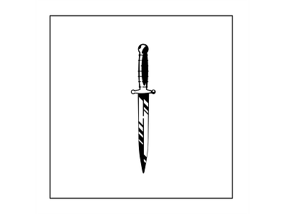 Dagger art design graphic design icon illustration illustrator logo minimal web