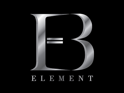 ELEMENT Band Logo 3d b band band logo design logo metal typography