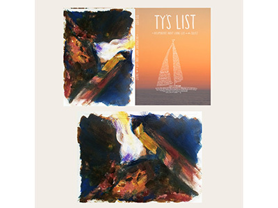 Ty's List Painting 3/16 art bonfire collab design documentary drawing dvd fire illustration nature packaging painting