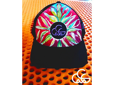 Cody's Custom Glass Magic hat accessories apparel design embroidery fashion hat illustrator logo logotype painting type typography
