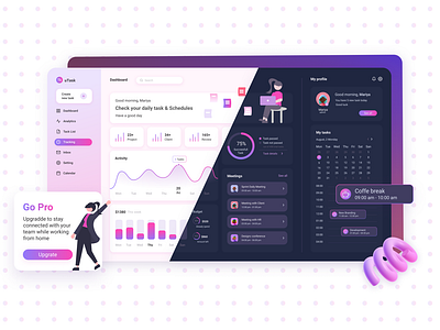 Task Management Dashboard  Design