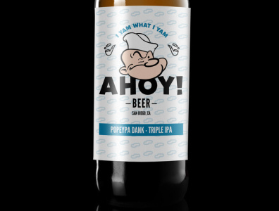 POPEY-PA Beer Brand beer branding design graphic design