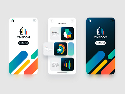 OMEDOM Mobile App | UI Design